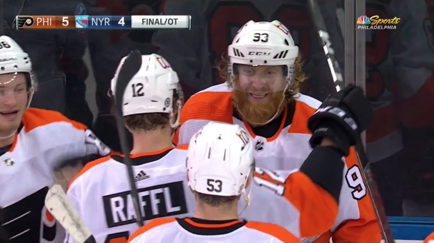 Flyers' tough luck continues, lose to Islanders in overtime