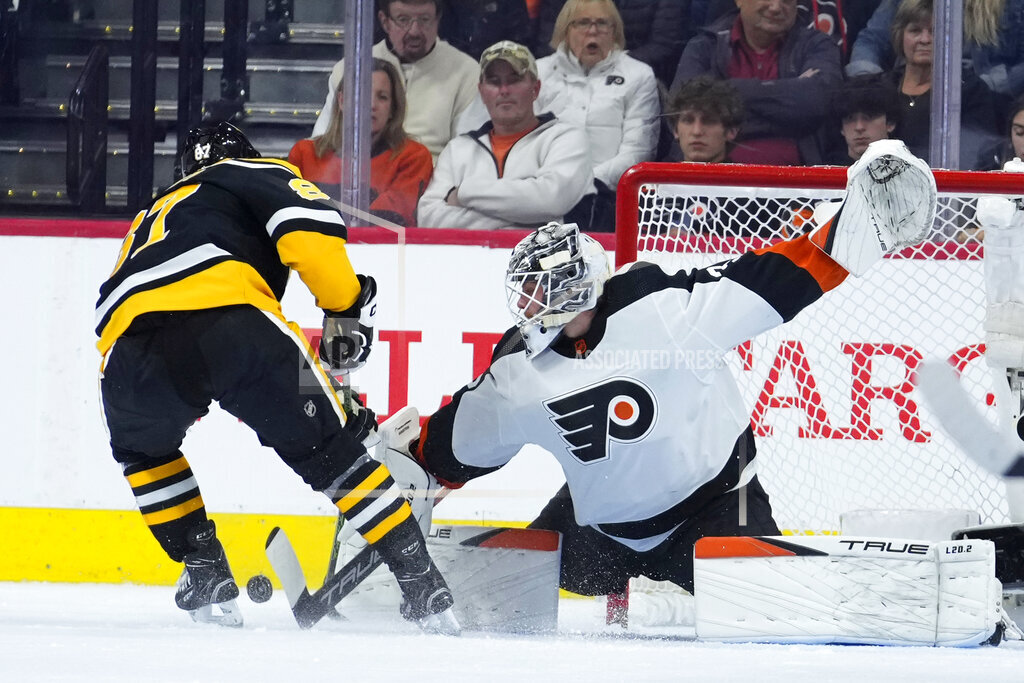 Photo Story] Penguins and Flyers debut new practice jerseys, enjoy