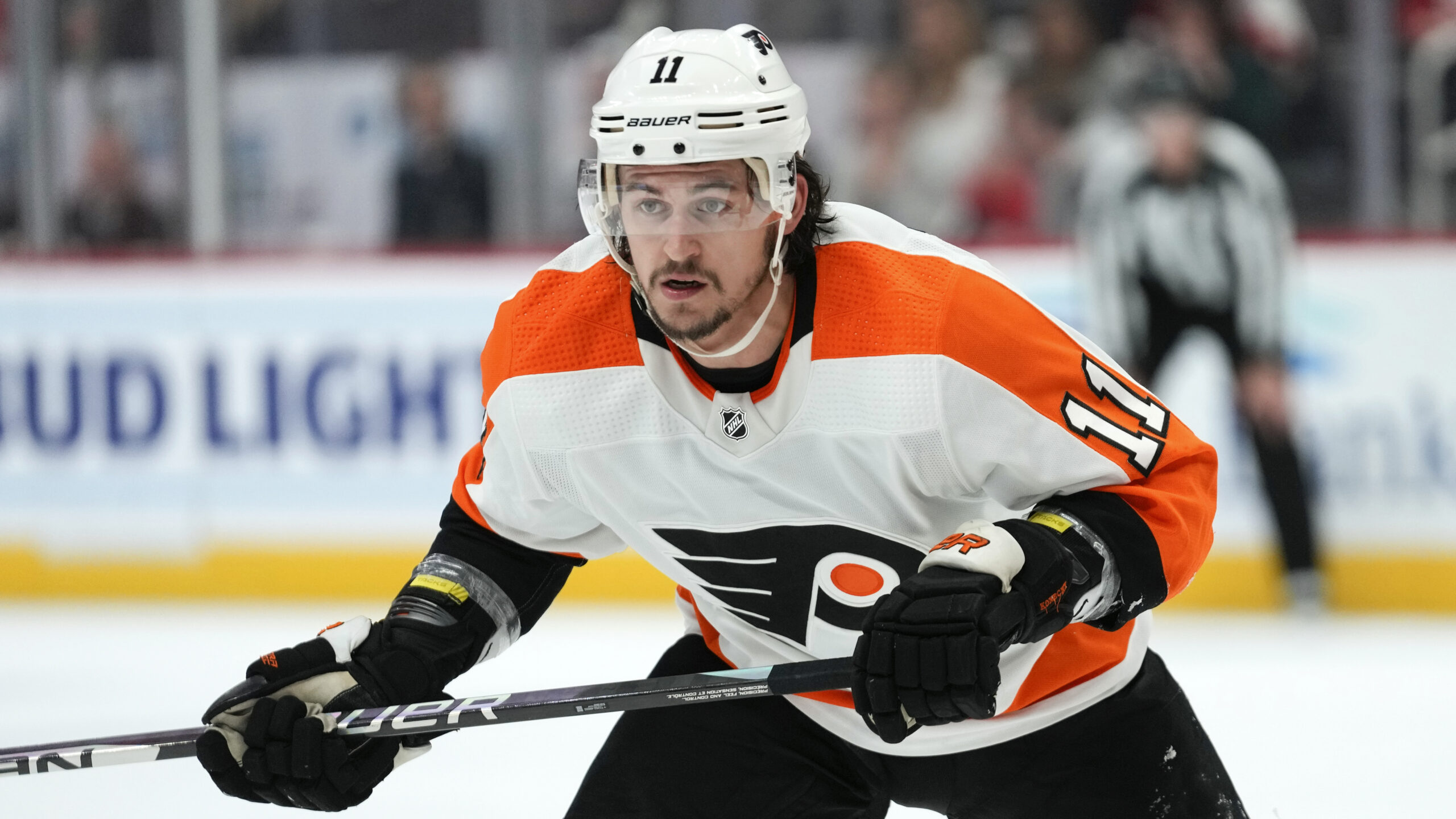 Flyers' top center hasn't played in 15 months