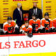 Flyers bench