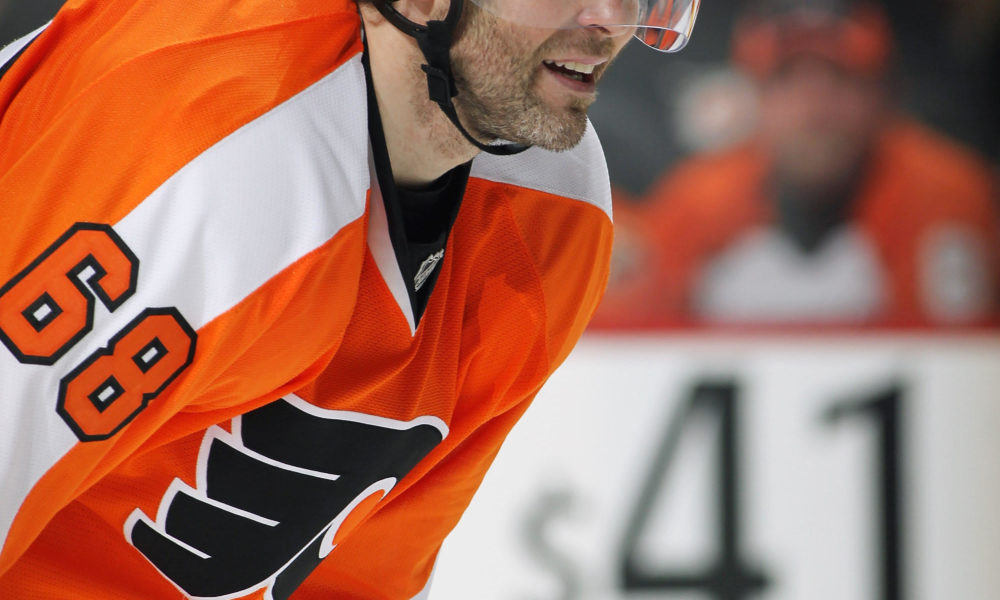 Jaromir Jagr, Philadelphia Flyers, courtesy of Flyers