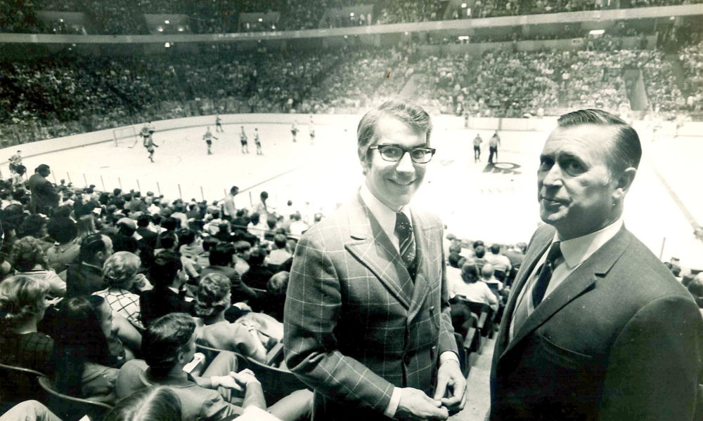 Ed Snider, Keith Allen, Philadelphia Flyers