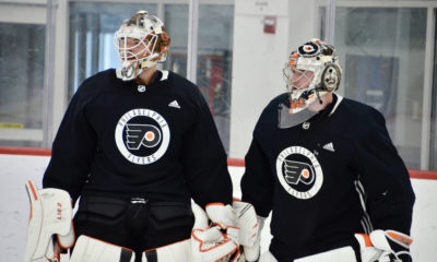 Samuel Ersson, Carter Hart, Philadelphia Flyers