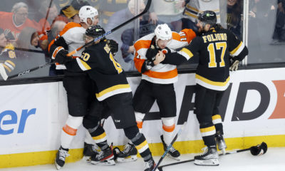 Boston Bruins, fracas, Philadelphia Flyers