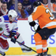 Vladimir Tarasenko vs. Flyers (AP photo)