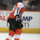 Oliver Bonk in Rookie Series vs. Rangers (Photo provided by Flyers)