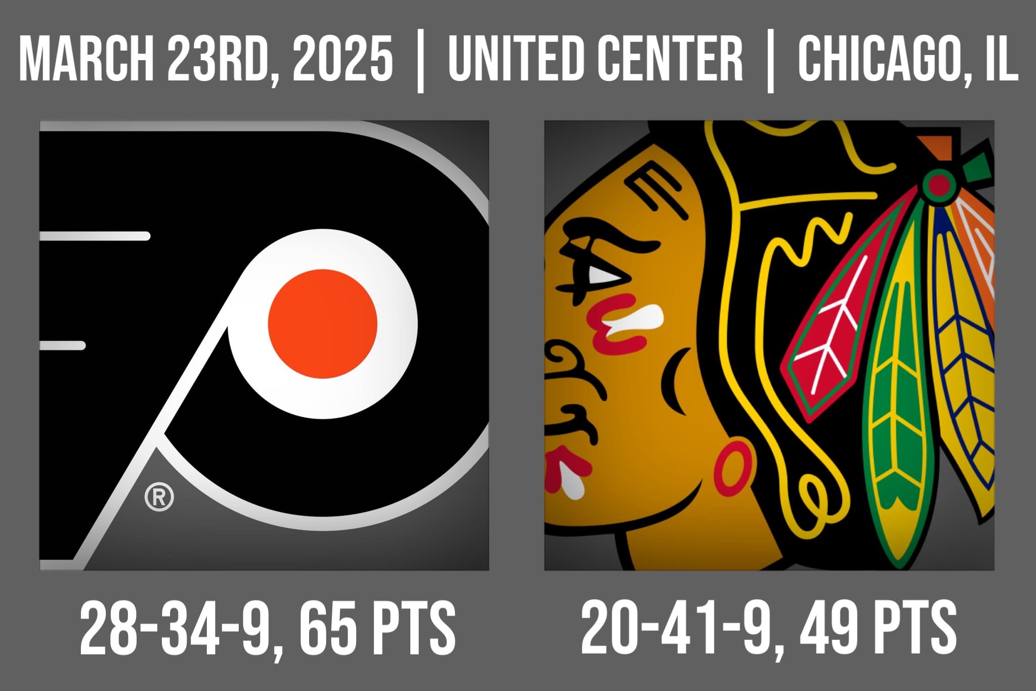 PHI @ CHI 3:23